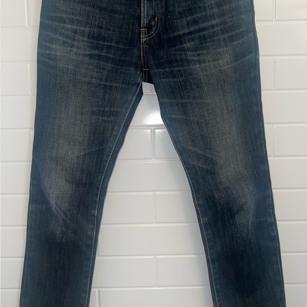Edwin Dark Blue Slim-Straight - MADE IN JAPAN E502RW